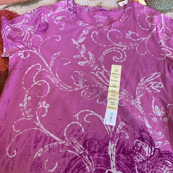 NWT Sonoma T shirt short sleeve size small - Picture 2 of 3